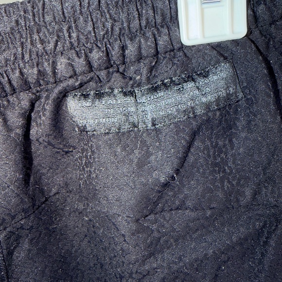 118. Lululemon lab Jacquard Wide-Leg Pant 31" in Leopardo Jacquard MED Black - Picture 2 of 7